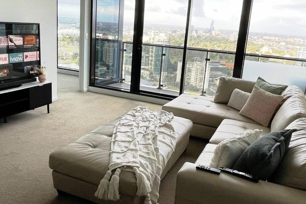 Lux 3 Bedroom Apartment In Southbank Melbourne Exterior foto