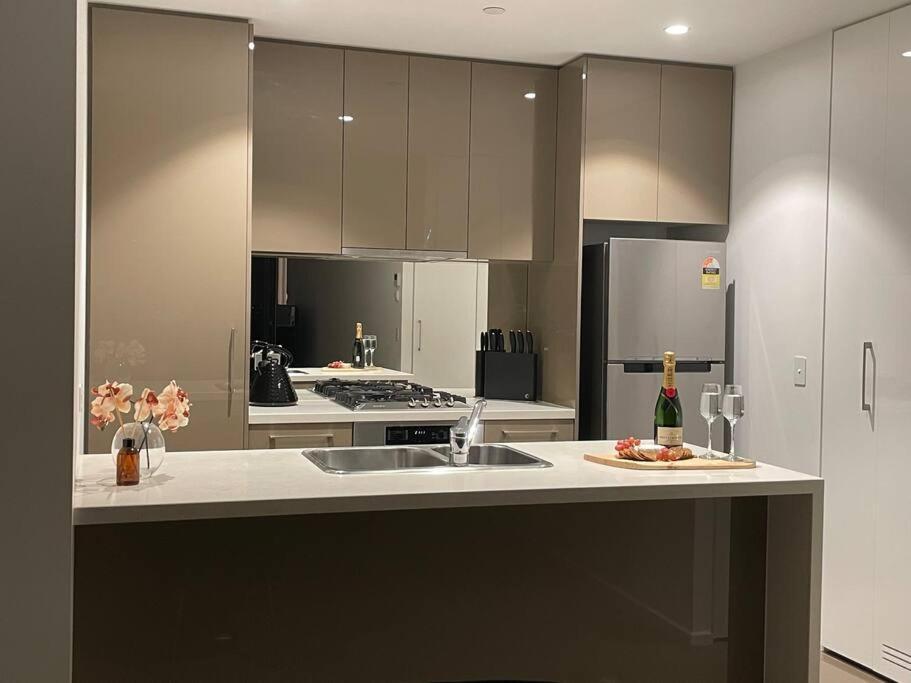 Lux 3 Bedroom Apartment In Southbank Melbourne Exterior foto